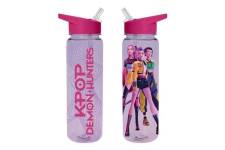Láhev plastová 700ml K-pop Demon Hunters/Lovkyně démonů 25cm v sáčku