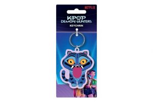 Přívěsek na klíče/Klíčenka K-pop Demon Hunters/Lovkyně démonů plast 10cm na kartě