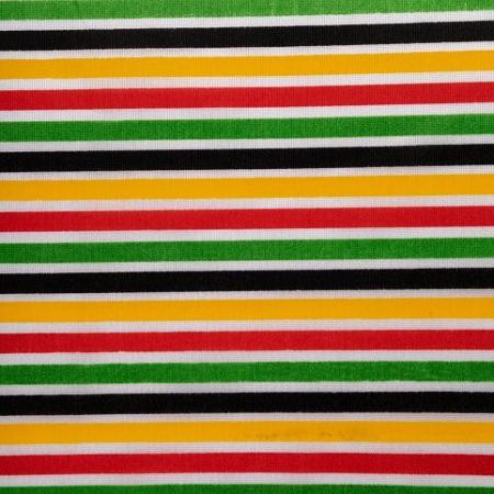 Úplet š.150 cm, barevné proužky