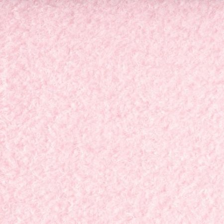 Plyš Tom, š.155 cm, světle růžový, kroucený vlas 12mm