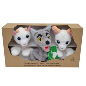 Krabička maňásků-Vlk a kůzlátka