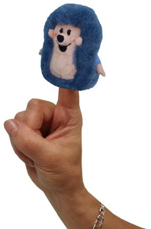 Ježek 8 cm prstový maňásek (Krtek)