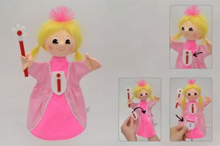 Princezna 33 cm, logopomůcka