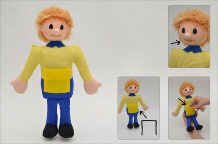 Zavřený 35 cm, logopomůcka