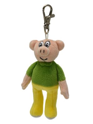 Bobík 12 cm (Čtyřlístek), plyšový přívěsek na karabince