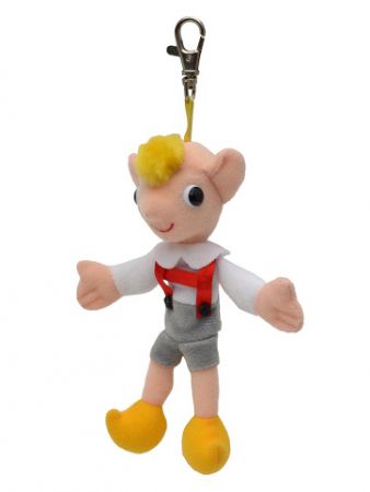 Hurvínek 15 cm, plyšový přívěsek na karabince