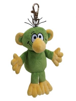 Rákosníček 10 cm, plyšový přívěsek na karabince