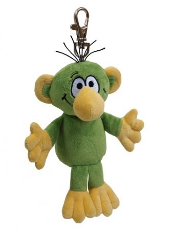 Rákosníček 10 cm, plyšový přívěsek na karabince
