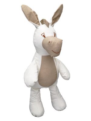 Oslík 73 cm MIMI, puntík, plyšová hračka