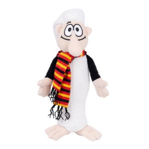 Křemílek 46 cm se šálou, bílý, plyšová hračka