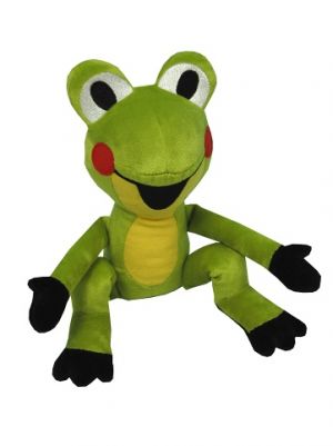 Žabka 20 cm sedící (Krtek), plyšová hračka