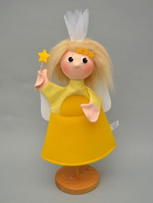 Víla Hlásulka 33 cm žlutá, logopomůcka