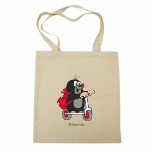 Taška Krtek 42x38 cm, natural, koloběžka