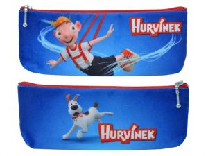 Taštička 20x8 cm Hurvínek, modrá