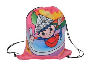 Batůžek stahovací Večerníček, duha