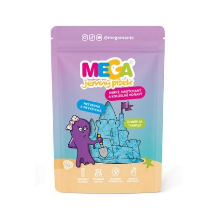 MEGAjemný písek - modrý 90g