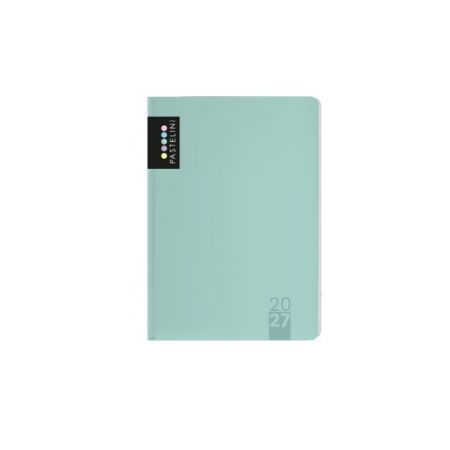 Diář A5 denní 2027 PASTELINI zelená