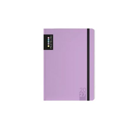 Diář A6 týdenní 2027 PASTELINI fialová