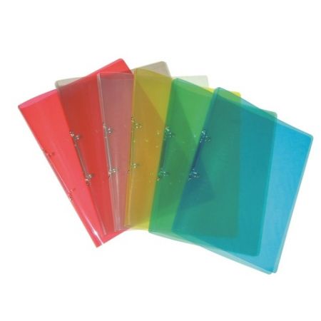 Pořadač PP A4 R25 2kr. Lines 3,5cm hřbet - červená