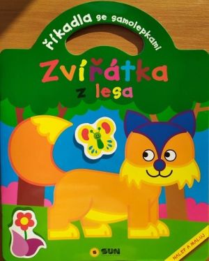 Říkadla - Zvířátka z lesa se samolepkami