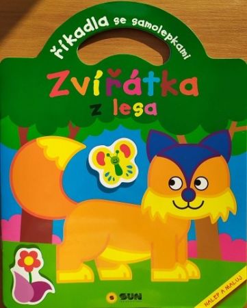 Říkadla - Zvířátka z lesa se samolepkami