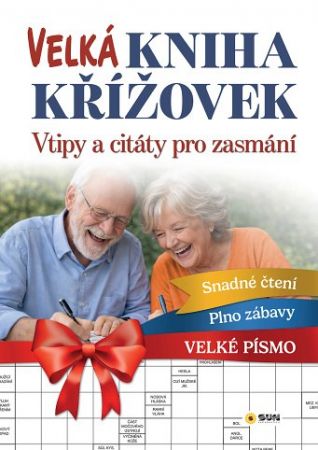 Velká kniha křížovek - Vtipy a citáty pro zasmání
