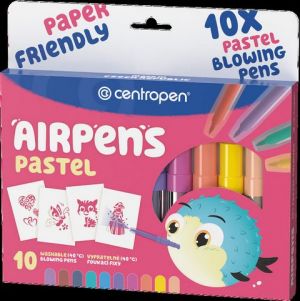 CENTROPEN Popisovač speciální 1500/10 AIR pen pastel sada