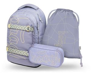 BAAGL SET 3 Skate Max Mishmash: batoh, penál, sáček GRS