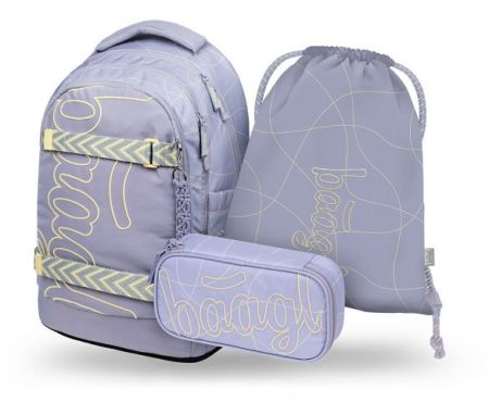 BAAGL SET 3 Skate Max Mishmash: batoh, penál, sáček GRS