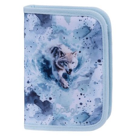 BAAGL Školní penál jednopatrový Polar GRS