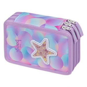 BAAGL Školní penál třípatrový Candy