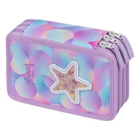 BAAGL Školní penál třípatrový Candy
