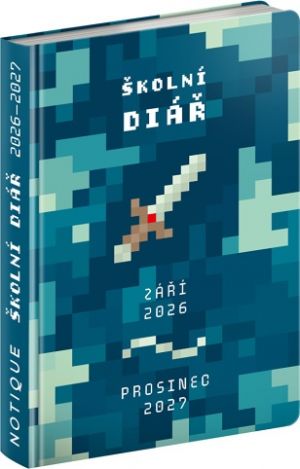 Diář školní Gamer (září 2026 – prosinec 2027), 9,8 x 14,5 cm / PGD-36961