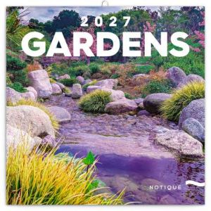 Kalendář nástěnný Zahrady 2027, 30 x 30 cm / PGP-36831-V