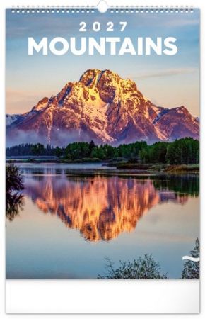 Kalendář nástěnný Hory 2027, 33 x 46 cm / PGN-36375-L