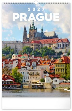 Kalendář nástěnný Praha 2027, 33 x 46 cm / PGN-36848-L
