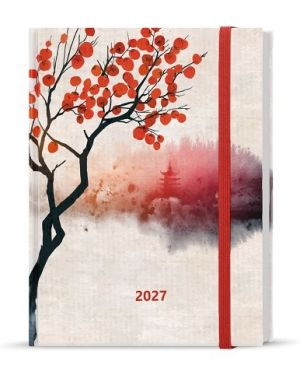 Diář denní - Adam - Lamino - B6 - Zen 2027, 12cm x 16,5cm, BDA9-9-27