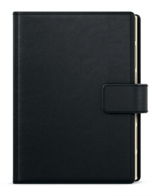 Diář denní - Ctirad s výsekem - Elite - A5 - černá 2027, 14,3cm x 20,5cm, BDCk38-2-27