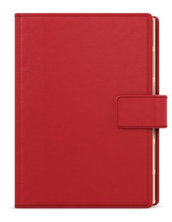 Diář denní - Ctirad s výsekem - Elite - A5 - červená  2027, 14,3cm x 20,5cm, BDCk38-6-27