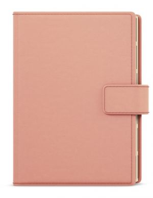 Diář denní - Ctirad s výsekem - Elite - A5 - růžová  2027, 14,3cm x 20,8cm, BDCk38-20-27
