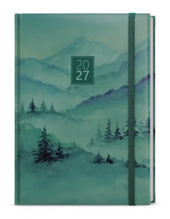 Diář denní - David - Lamino - A5 - Les 2027, 14,3cm x 20,5cm, BDD9-7-27