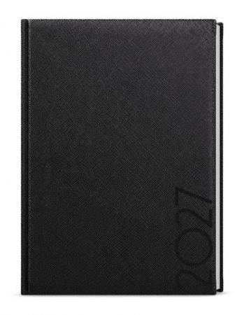 Diář denní - David - Tora - A5 - černá 2027, 14,3cm x 20,5cm, BDD13-2-27