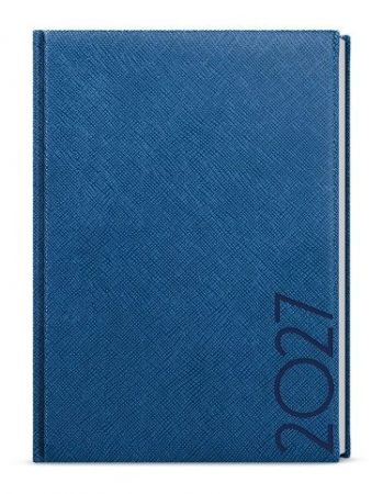 Diář denní - David - Tora - A5 - modrá 2027, 14,3cm x 20,5cm, BDD13-1-27
