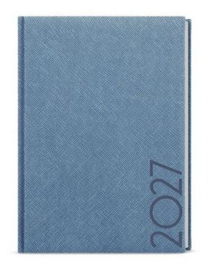 Diář denní - David - Tora - A5 - modrošedá 2027, 14,3cm x 20,5cm, BDD13-19-27