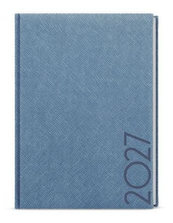 Diář denní - David - Tora - A5 - modrošedá 2027, 14,3cm x 20,5cm, BDD13-19-27