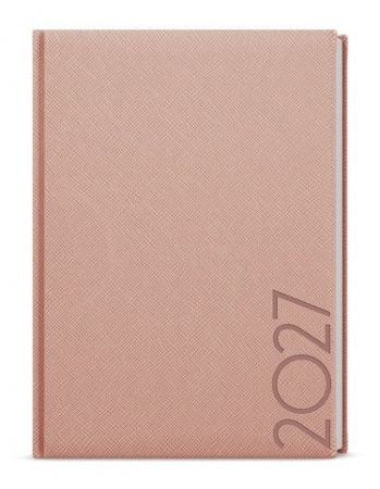 Diář denní - David - Tora - A5 - pudrová 2027, 14,3cm x 20,5cm, BDD13-13-27