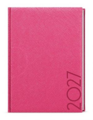 Diář denní - David - Tora - A5 - růžová 2027, 14,3cm x 20,5cm, BDD13-51-27
