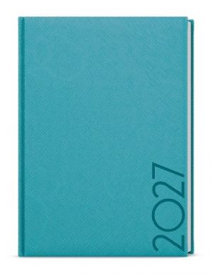 Diář denní - David - Tora - A5 - tyrkys 2027, 14,3cm x 20,5cm, BDD13-8-27