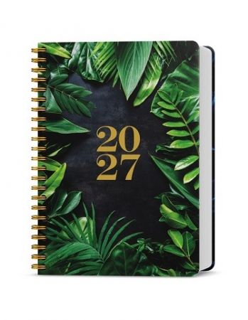 Diář denní - David - Twin - Listy 2027, 14,3cm x 20,5cm, BDD9S-2-27