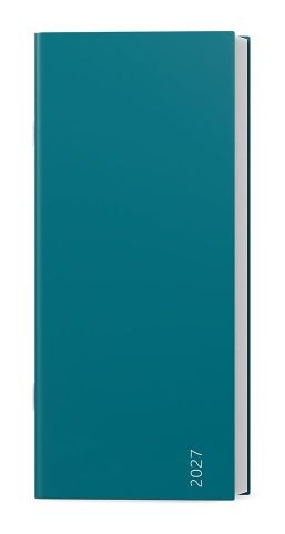 Diář měsíční  - Božka - Color - Petrolejová 2027, 7,9cm x 17,9cm, BMB9-6-27